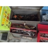Image 4 : Three Vintage Metal Tool Boxes, & 2 Crates With Assorted Tools, Wrenches, Hardware & More!