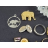 Image 4 : Lot of Assorted Vintage Jewelry Including Some Sterling (7.5 GRAMS), Crystal Dish & More!