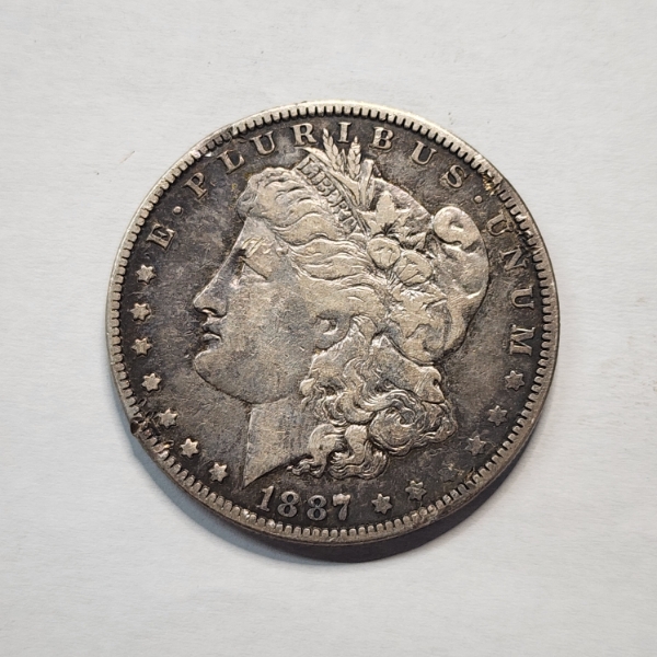 1887 Morgan Silver Dollar - 90% U.S. Silver