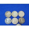 Image 5 : Assorted U.S. Silver Dimes: Including Mercury, Barber, and Roosevelt Dimes