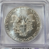 Image 4 : ICG Graded MS69+ 1987 American Silver Eagle Signed by Austin Hutto - 1 oz .999 Fine Silver 