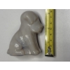 Image 9 : Adorable Degenhart Vintage Glass Dog Figurine -Mauve