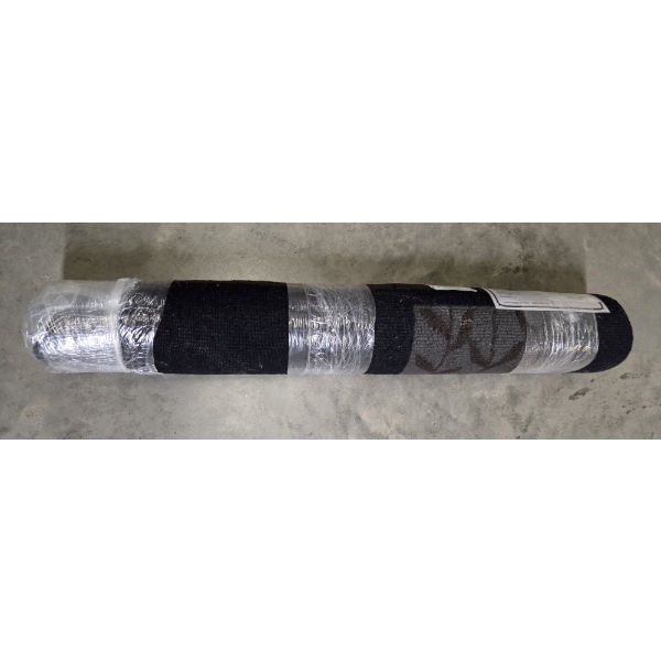 New Rizzy Rugs Wool Pile 3.6' x 5.6' Area Rug In Black Brown & Gray -No Shipping Available 