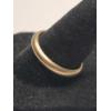 Image 2 : 14K Yellow Gold Simple Wedding Band - Size 8.5 - Weight: 3.7g