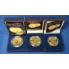 Image 1 : (3) $20 Gold- Saint Gaudens Tribute 24KT Gold Clad Proof Coins