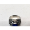 Image 8 : Jostens U.S. Navy Veteran Ring Blue Stone SRD Co. 250 Stainless Military Style Ring