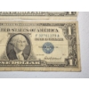 Image 7 : Three 1957 United States Silver Certificates