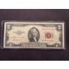 Image 1 : 1953 United States Thomas Jefferson $2.00 Bill In Protective Holder - Great Shape