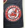 Image 3 : Cleveland Indians 3'X5' Promotional Team Flag - Mint Condition - Beautiful Flag 
