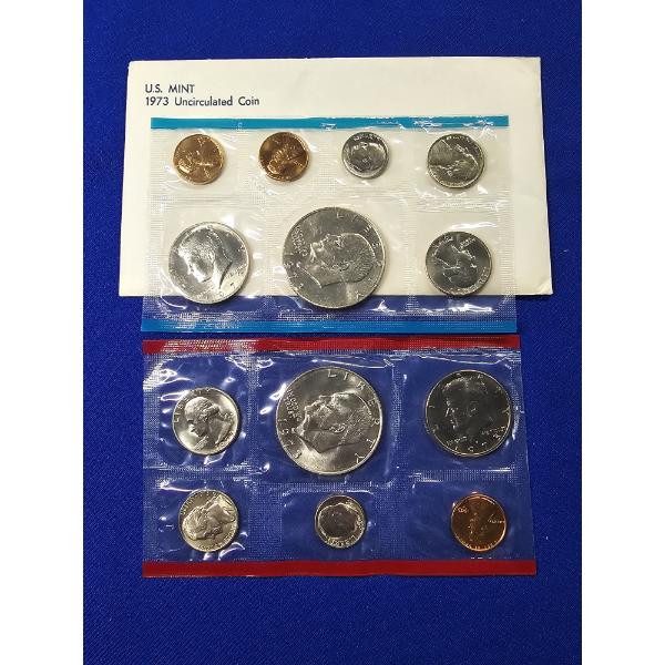 1973 United States Mint Uncirculated Coin Set - 13 Uncirculated Coins