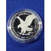 Image 2 : 2024 - W American Eagle Silver Proof Coin 1 Troy Ounce Fine Silver - Sought After Piece!