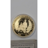 Image 3 : History Of Gold 1799 "First Discovery of Gold in North Carolina" 24K Gold Layered Replica Coin W/COA