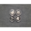 Image 8 : 2000 Canada Half Dollar Birds of Prey Proof Silver 4 Coin Set