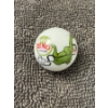 Image 1 : Vintage DINO Gasoline & Oil Advertising One Inch Shooter Marble - Mint Condition