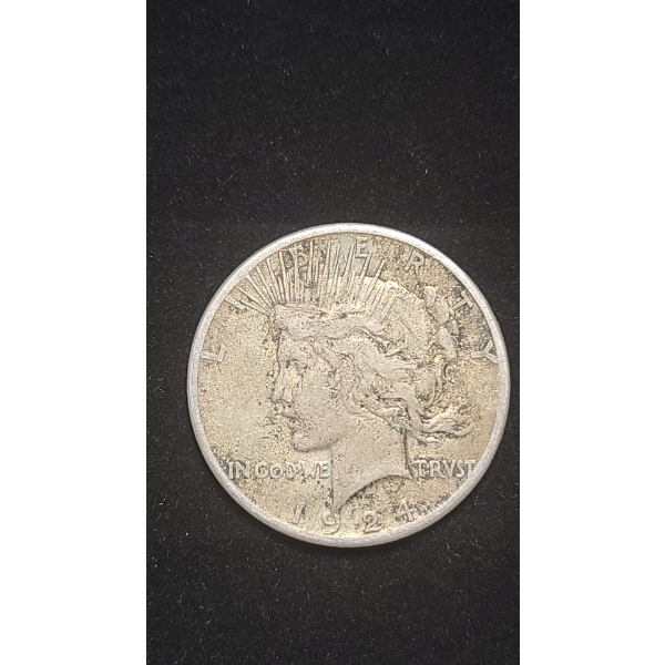 1924-S Silver Peace Dollar 