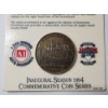 Image 3 : Cleveland Indians "The Scoreboard" Inaugural Season 1994 Commemorative Coin