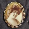 Image 2 : Vintage Costume Jewelry Lot Featuring Antique Photo Brooch And Embassy Watch
