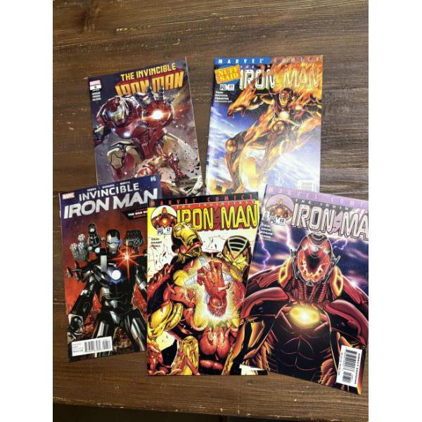 Ironman Comics - Set of 5 Comics - Marvel Comics - Invincible Ironman 