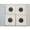 Image 6 : Lot of 4 Assorted BETTER DATE Indian Head Cents