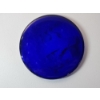 Image 2 : Vintage Collectible Mary Gregory Hand-Painted Enamel "Christmas 1974" Blue Glass Plate