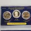 Image 2 : Two U.S. Presidential Dollar Coin Sets FDOI: Coolidge & Taylor - Face Value: $6.00