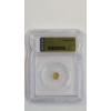 Image 4 : Undated MS 70 Egyptian Eye Of Ra 1/500 oz .9999 Gold Private Issue Coin