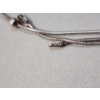 Image 3 : (3) Sterling Silver Stackable Necklaces - 18/16in - Total Weight: 16.6g