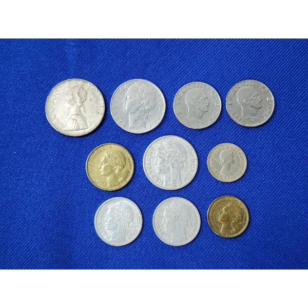 Lot of (10) Assorted World Coins - See Description! 