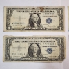 Image 2 : Four Assorted United States $1 Blue Seal Silver Certificates FV: $4.00
