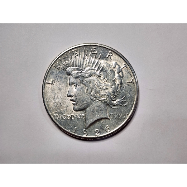1926-S Silver Peace Dollar - 90% Silver Coin