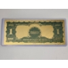 Image 2 : United States Silver Certificate $1 Gold Foil .999999 - 24K Note In Protective Holder - Mint Cond.