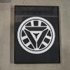 Image 1 : Marvel Iron Man Arc Reactor Minimalist Framed Glass Art (13x10")