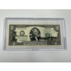 Image 1 : 2003 United States Jefferson New Mexico $2.00 Bill In Hard Case Holder - Mint Condition - RARE