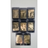 Image 7 : Collection Of (8) 22-Karat Gold Foil Commemorative Baseball Trading Cards Produced By Danbury Mint