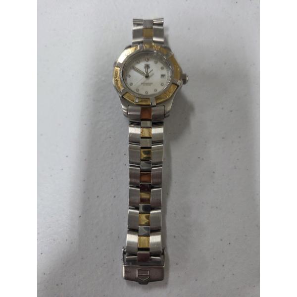 Tag Heuer 18k Gold Accent Ladies Wristwatch Very High End Piece In Great Shape!!