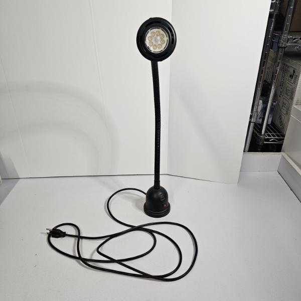 Electrix 7905 Black Gooseneck Task Lamp With Magnetic Base