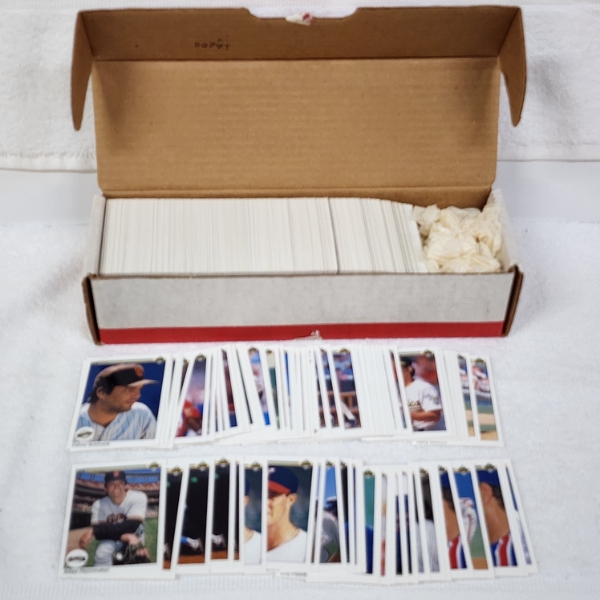 Box Loaded With 1990 Upper Deck Baseball Trading Cards!