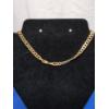 Image 2 : 14K Yellow Gold Curb Cuban Link Necklace - 22in - 14.6 grams