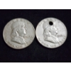 Image 2 : $1.00 Face Value in 90% Silver Franklin Half Dollars