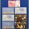 Image 1 : Lot of 7 Uncirculated US Coin Sets, Yrs. 1985, 1991, 1991, 1995, 1998, 1998 and 1999