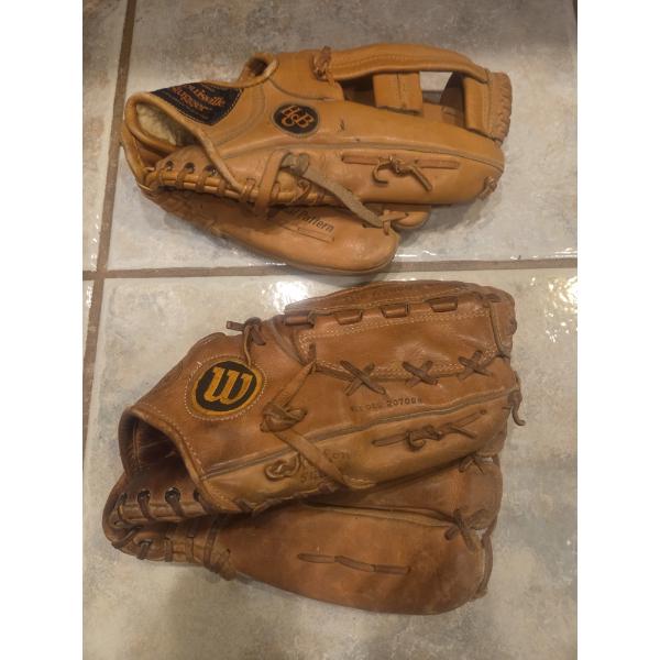 Louisville Slugger & Wilson Ball Gloves