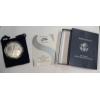 Image 1 : United States 2006-W 1 Troy Ounce .999 Fine Silver American Eagle In Original Packaging 