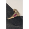 Image 3 : Women's 10K Yellow Gold Victorian-Style Ring With Empty Marquise Setting - Size 6 - Weight: 2.6g