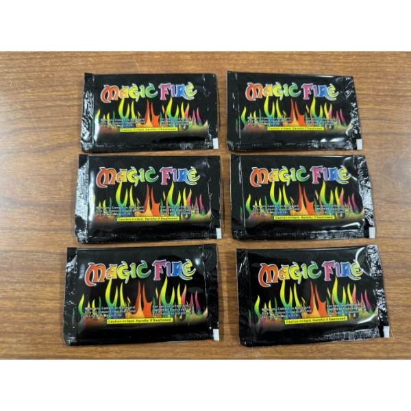 6 Packs Of Magic Fire - Makes Camp Fires Flames Of Magic - Brand New - Incredible Product