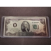 Image 1 : Incredible $2.00 Thomas Jefferson .99999 Silver Foil Note In Protective Holder - Mint Condition