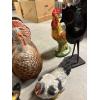 Image 3 : *Pick Up At Mantua Home-No Shipping Available*  Turkey & Chicken Decor - Wire Chicken