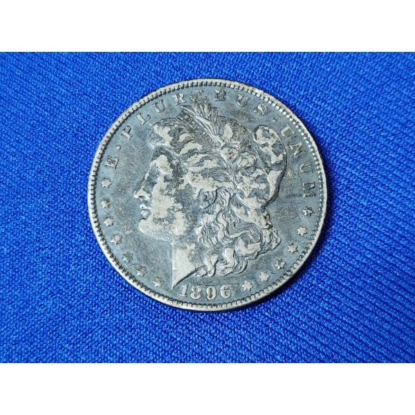 1896 90% Silver Morgan Dollar