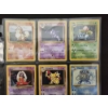Image 2 : Lot of (9) Assorted Rare Vintage Pokemon Trading Cards