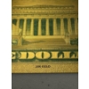 Image 3 : 24K Gold Plated Gold Bank Notes - Collectible Artwork - Incredible Detail
