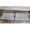 Image 1 : 2 Storage Containers with Wheels and Snap Lids - 50cm x 100cm x 15cm